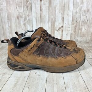 Red Wings Men's Leather Work Shoes Low‎ Top Sneakers Size 10 D Brown EH Rated